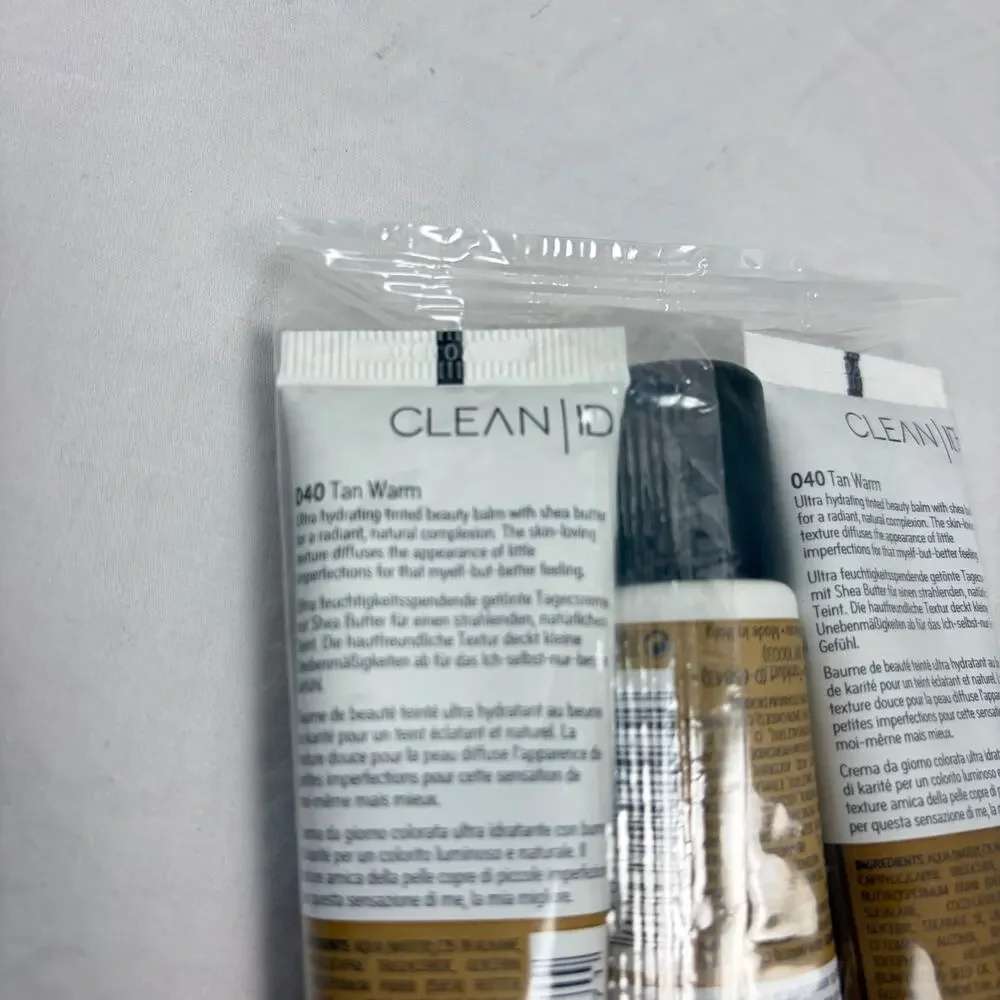NIB Lot of 3 Catrice Cosmetics Clean ID Hydro BB cream 040 Tan. cream foundation